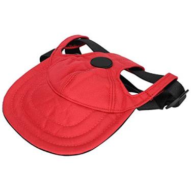 Imagem de HEEPDD Beisebol, Chapéu de Beisebol para Animais de Estimação Ajustável Ao Ar Livre de Viagens Esportivas para Cachorros Cães Nan (S)