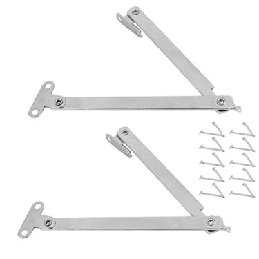 Imagem de Acouto Dobradiça para Tampa, 10 Peças, Suporte para Porta de Armário, Aba, Suporte para Dobradiça, para Tampa Resistente, Ferramentas e Reforma Casa/Hardware/Ferragens de Gabinete/