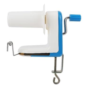 Imagem de Acouto Enrolador de Fio Azul – Enrolador de lã de Plástico Manual Leve, Removível e Compacto para Artesanato Sem Esforço