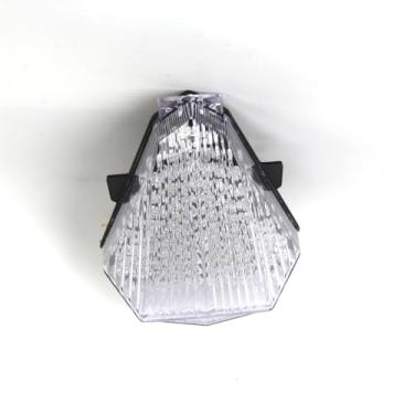 Imagem de Lanterna traseira de LED transparente Arashi para Yamaha YZF R6 2006-2007, luz traseira de freio de seta, acessórios de substituição integrados para motocicleta