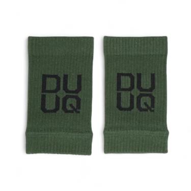 Imagem de Munhequeira Canelada Duuq Seca Suor para Crossfit (Militar)