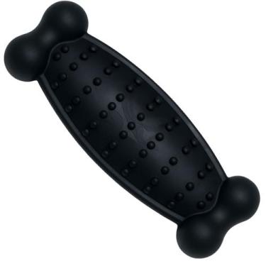 Imagem de Brinquedo Mordedor Osso Pequeno Maciço Preto Cravo Cães Pet - Jaraguá 