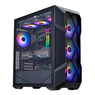 Imagem de Cooler Master TD5 Pro – AMD RYZEN 7 9800X3D 4,7 GHz (5,2 GHz Turbo) | RTX 5080 16GB | Gigabyte B850 Gaming WF6 | 32GB DDR5 6000MHz | 2TB Gen4 M.2 | WiFi | Windows 11 | 360 AIO | Dourado Jogos 850W PC