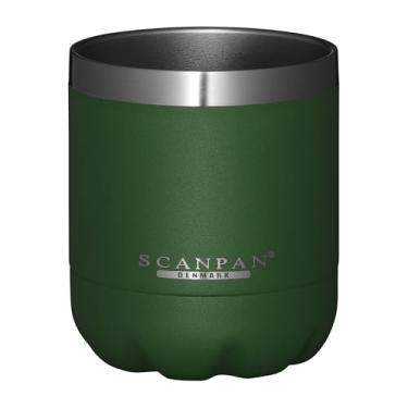 Imagem de Scanpan Copo para aspirador de pó TO GO 250 ml, verde floresta - aço inoxidável de grau alimentício 18/8 - design sem vazamento - revestimento resistente a arranhões - seguro para lava-louças - livre