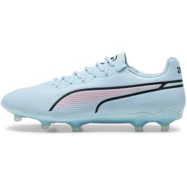 Imagem de PUMA - Tênis feminino King Pro Fg/Ag, Silver Sky/PUMA Black/Fire Orchid, 37