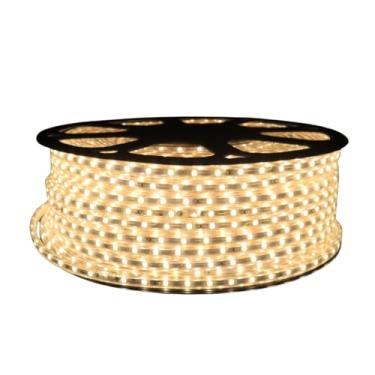 Imagem de Fita Mangueira Led 4040 5x9mm 100m 110v 60l Branco Quente 3k