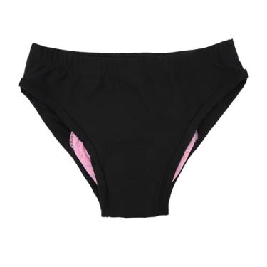 Imagem de Cuecas de Ciclismo Femininas, Calcinhas de Ciclismo de Secagem Rápida de Poliéster e Silicone para Mountain Bike (L)