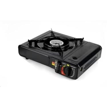 Imagem de Fogão a gás automático portátil para acampamento + cartucho de gás butano