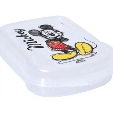 Imagem de Sanduicheira Mickey Infantil Plasútil Porta Lanche