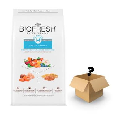 Imagem de Ração Biofresh Cães Adultos Castrados Raças Médias 10,1Kg + Surpresa