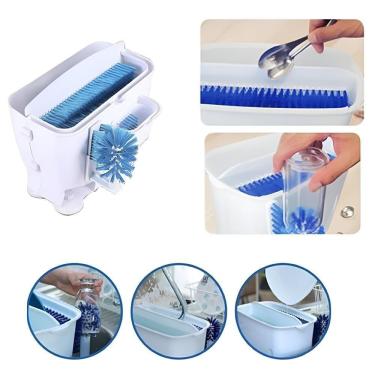 Imagem de Lava Loucas Portatil Lavadora Pratos Copos Talheres Manual Bares Festas Restaurante