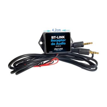 Imagem de Receptor Áudio Bluetooth Adaptador Link Auxiliar P2 ZD-BT-LK Zendel