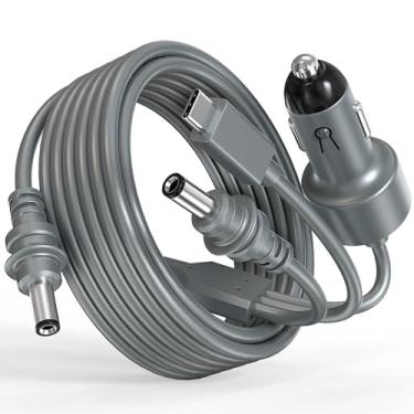 Imagem de Mini cabo Starlink 3 em 1 33 pés/10 m, cabo de substituição USB C/carregador de carro de alta velocidade/CC para CC para acessórios de mini cabos de alimentação Starlink