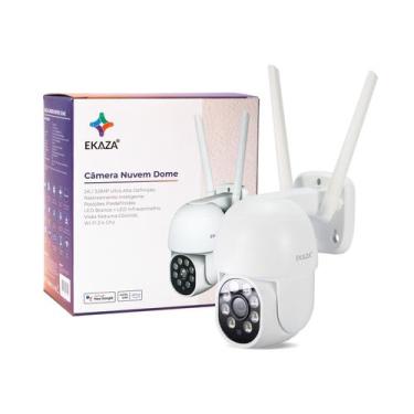 Imagem de Câmera De Segurança Externa Nuvem Dome 2K T3188 - EKAZA