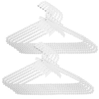 Imagem de Cabides de pérolas para animais de estimação - borboleta e pérolas decorativas com ganchos de plástico, 12 peças - uso seco e molhado, sem vestígios e antiderrapantes, 19 cm x 30 cm - perfeito para