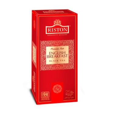 Imagem de Chá Preto English Breakfast Premium Taste Riston 25 Sachês
