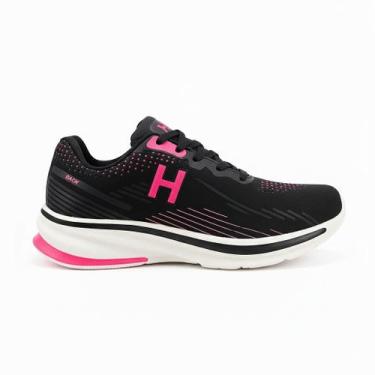 Imagem de Tênis Feminino Academia Run Caminhada Corrida Original Hybam, Preto, P