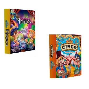 Imagem de Brinquedos Truques kit Magica e Kit Circo Hora da Ciência - Dican