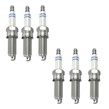 Imagem de Velas de ignição para Mercedes-Benz Classe C 230/280/350/300 (2005-2014) - Jogo com 6 unidades - Velas de ignição de platina para carros