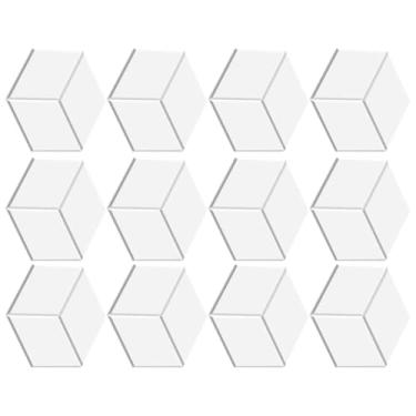 Imagem de jojnsha Conjunto de 12 painéis de espuma acústica adesivos à prova de som adequados para estúdios de gravação e salas de aula