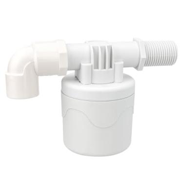 Imagem de Baomain Válvula flutuante de água de 1/2 polegada, entrada lateral, montagem interna, contato automático de nível de água para tanque de água, piscinas, tanques de gado, aquicultura, aquários