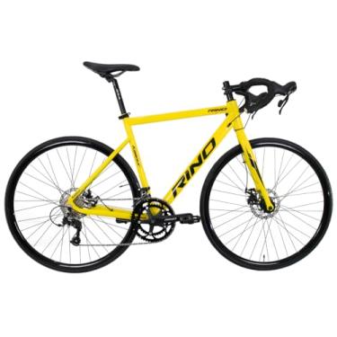 Imagem de Bicicleta Aro 700 Rino Speed Gaya Aluminio 2x9v Disco (Amarelo Gema, 55)