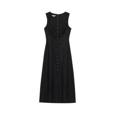 Imagem de Vestido Longo Feminino Elegante E Slim Para O Verão, Moda Chic E Confo