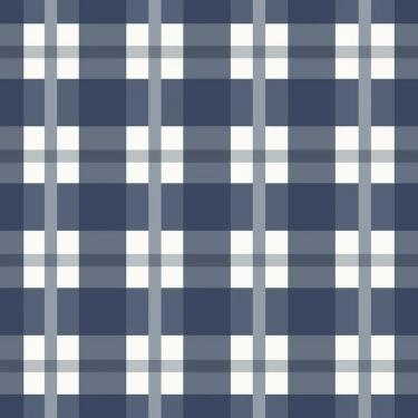 Imagem de Papel de Parede Revoada Xadrez Azul Marinho 4453