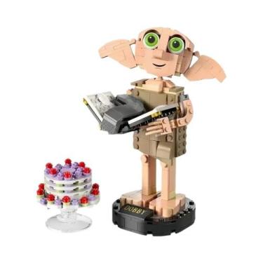 Imagem de Blocos De Montar DIY Para Crianças MOC 76421 Modelo Da Casa Do Dobby D
