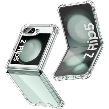 Imagem de Capa Capinha Case Compatível Samsung Galaxy Z Flip 7 TPU Anti Shock Impacto Com Proteção de Câmera