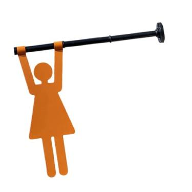 Imagem de IEUDNS Placa para banheiro, placa para vaso sanitário, decoração de parede, sinalização para banheiro em portas de escritórios e restaurantes, Mulheres