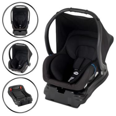 Imagem de Bebê conforto Preto com base, cadeirinha Infantil para carro - Tutti B