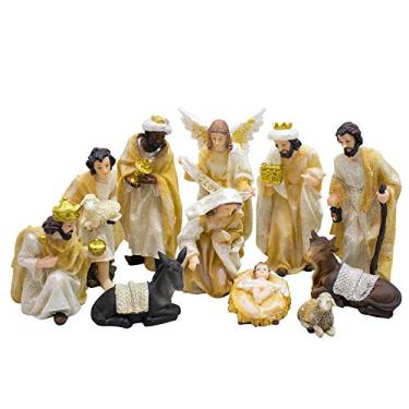 Imagem de Presépio 11 Peças 15cm - Enfeite Resina