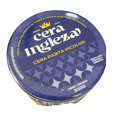 Imagem de Cera em Pasta Incolor Ingleza Brilho e Proteção Duradoura 300g