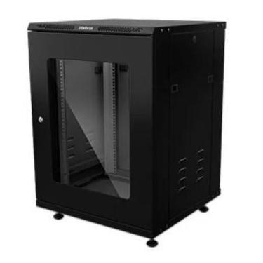 Imagem de Rack De Piso Intelbras Rpd 1657, 16u, Desmontável, 19 , Preto