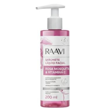 Imagem de Sabonete Facial Raavi Rosa Mosqueta e Vitamina C 200ml