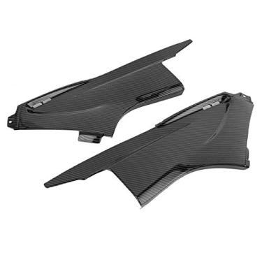 Imagem de TAMPA DO DUTO DE AR ​​LATERAL INSERÇÃO DE CARENAGEM DE FIBRA DE CARBONO ESTILO YZF R6 2003-2005 ATUALIZAÇÃO ELEGANTE DA APARÊNCIA DA MOTOCICLETA