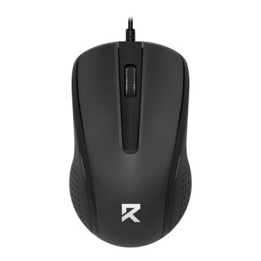 Imagem de Mouse USB Redragon Office BM-4049 - 1200dpi - Ergonômico - Ambidestro - Preto