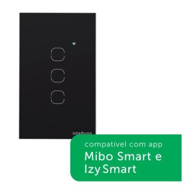 Imagem de Interruptor Smart Touch Intelbras Ews1003 Wi-fi