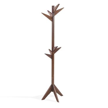 Imagem de Cabideiro De Chão Rafine 160x40cm Madeira Maciça Imbuia