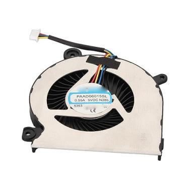 Imagem de Generic Ventilador de Refrigeração para Laptop, Conector de Alimentação de 4 Pinos, Ventilador Profissional para Laptop Durável para MS 1581 para GF66 para GE76 (GPU)