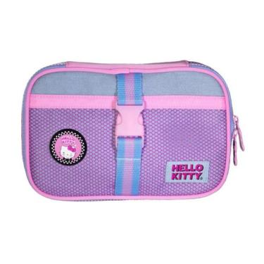 Imagem de Estojo Box Escolar Hello Kitty Original Xeryus