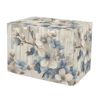 Imagem de Capa de caixa de cachorro listrada, resistente ao vento, resistente à água para donos de animais de estimação, média