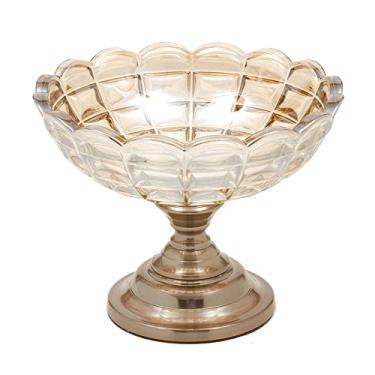 Imagem de FRUTEIRA DECORATIVA DE METAL E VIDRO