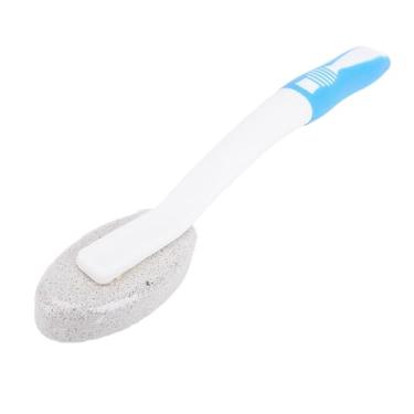 Imagem de Yinhing Escova de Pedra-pomes Com Cabo de 31 Cm Ideal para Esfregar Azulejos e Rejuntes de Banheiro de Piscina Ferramenta Multifuncional Versátil para Remoção de Depósitos Teimosos e Minerais para Casa e Profissão