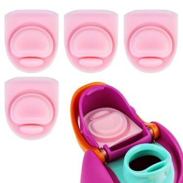 Imagem de ZONBBEE 4 peças de rolha de substituição de vedação de borracha para Owala FreeSip 680.4 g 947.2 g, tampa de tampa de vedação de silicone superior acessórios de peças de reposição compatíveis com