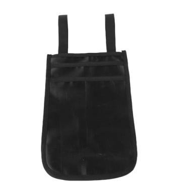 Imagem de Yinhing Bolsa de Muleta de Pano Oxford Bolsa Portátil Nas Axilas para Auxílio à Caminhada Armazenamento Azul Elegante para Chaves Carteira de Telefone e Itens Essenciais Acessório Ideal para Idosos e Indivíduos Com Mobi (Preto)