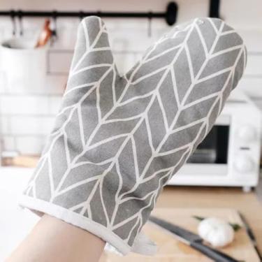 Imagem de Luva Térmica para Forno e Fogão 1 Peça – Luva Resistente ao Calor para Panela e Formas Quente – Luva Anti Calor para Assar, Churrasco, Grill e Assadeira - UpShop (Cinza)