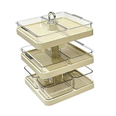 Imagem de Baoblaze Bandeja divisória para servir fondue, travessa para servir legumes, prato de preparação portátil removível de grande capacidade para buffets e