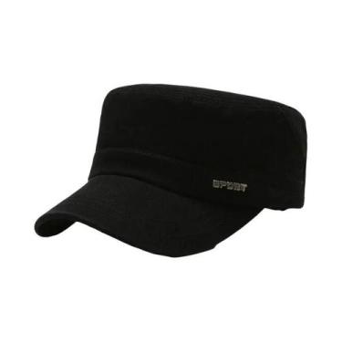 Imagem de Boné Estilo Militar Masculino Casual De Primavera E Outono Com Visor D